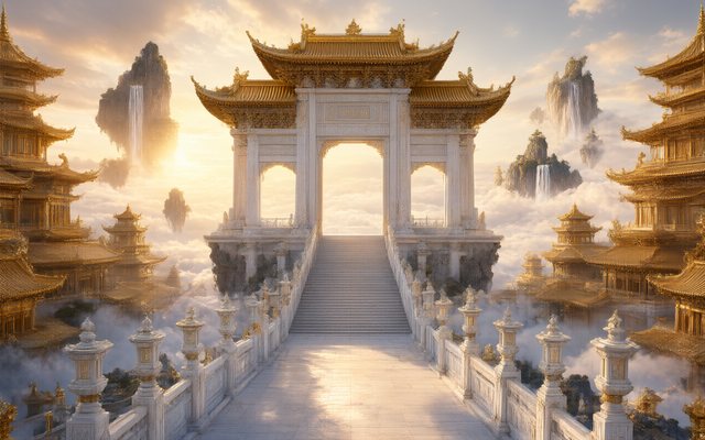 SceneMixer 第一步「场景风格」里的「仙界巨物」卡
