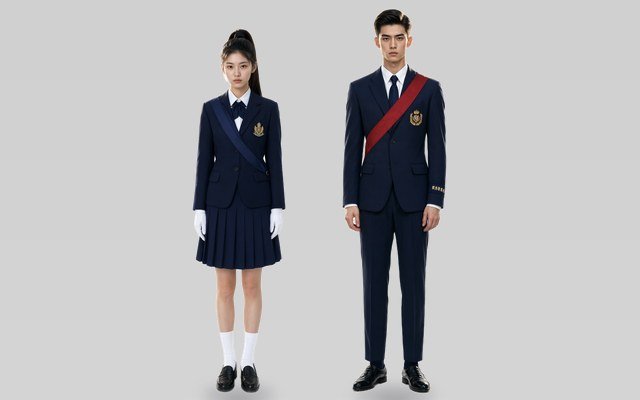 SceneMixer 第一步「服装风格」里的「制式校服」卡